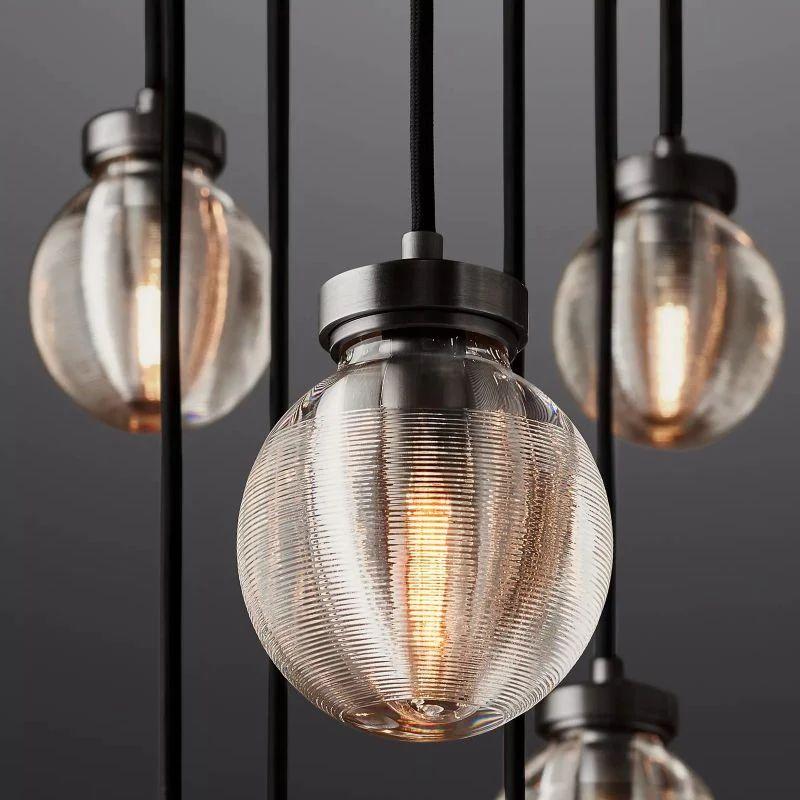 Pearl Round Chandelier 60" For Living Room Dining Room - King Lamps