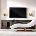 Cannel Glass Double Wall Sconce - King Lamps