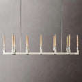 Cannel Glass Linear Chandelier 67