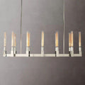 Cannel Glass Linear Chandelier 55