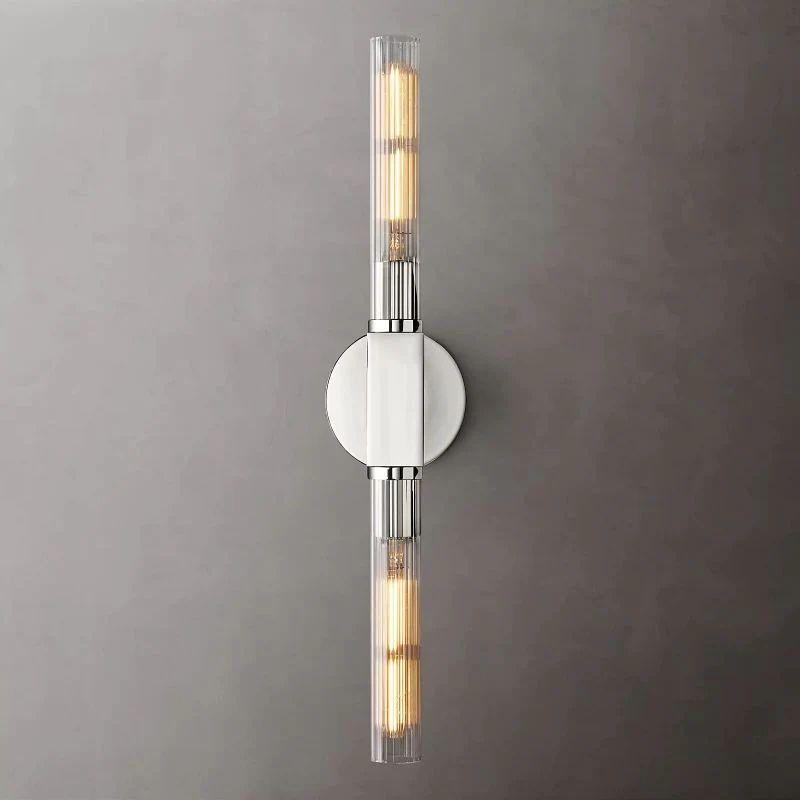 Cannel Glass Linear Wall Sconce - King Lamps