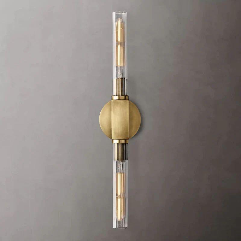 Cannel Glass Linear Wall Sconce - King Lamps