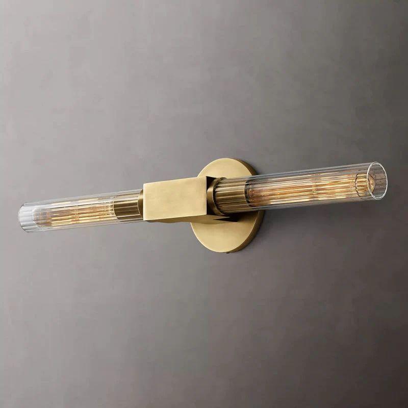Cannel Glass Linear Wall Sconce - King Lamps
