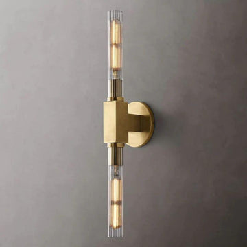 Cannel Glass Linear Wall Sconce - King Lamps