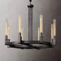 Cannel Glass Round Chandelier 36