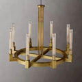 Cannel Glass Round Chandelier 36