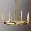 Cannel Glass Round Chandelier 48