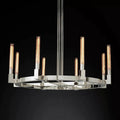 Cannel Glass Round Chandelier 48