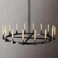 Cannel Glass Round Chandelier 72