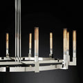 Cannel Glass Round Chandelier 72