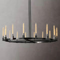 Cannel Glass Round Chandelier 72
