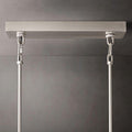 Sirene Clear Glass Rectangle Chandelier 59