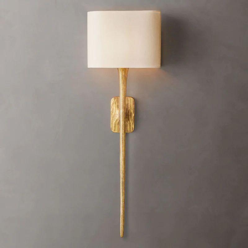 Thadeus Grand Shaded Wall Sconce - King Lamps