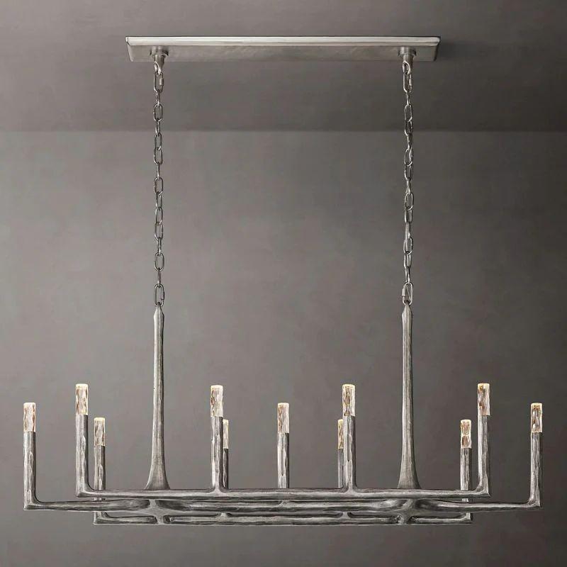 Thadeus Linear Chandelier 54” - King Lamps