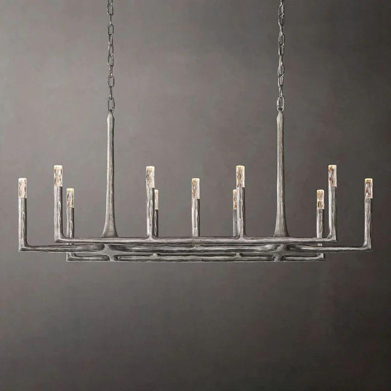 Thadeus Linear Chandelier 54” - King Lamps
