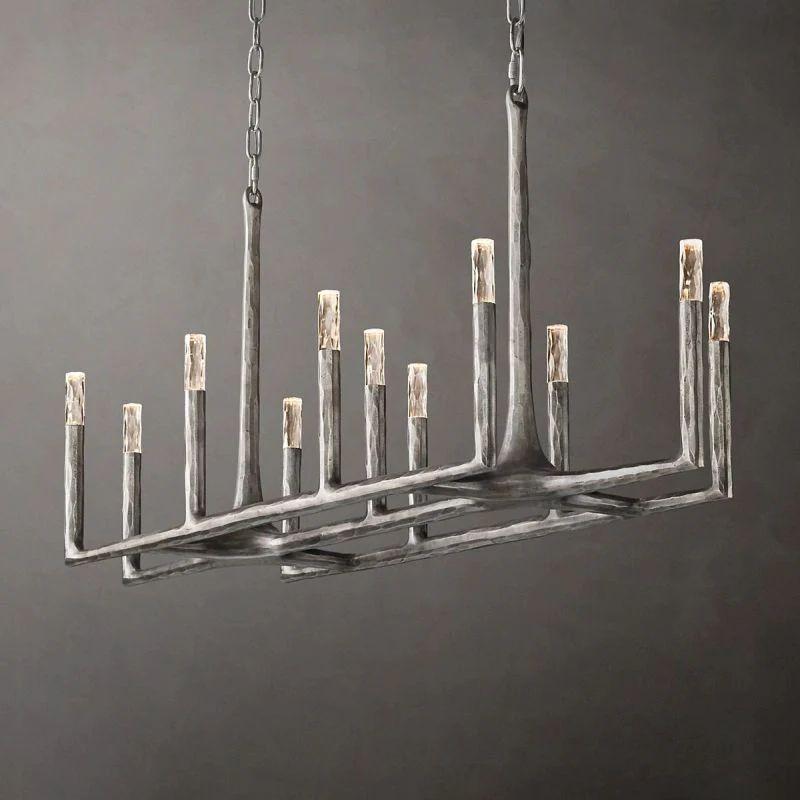 Thadeus Linear Chandelier 54” - King Lamps