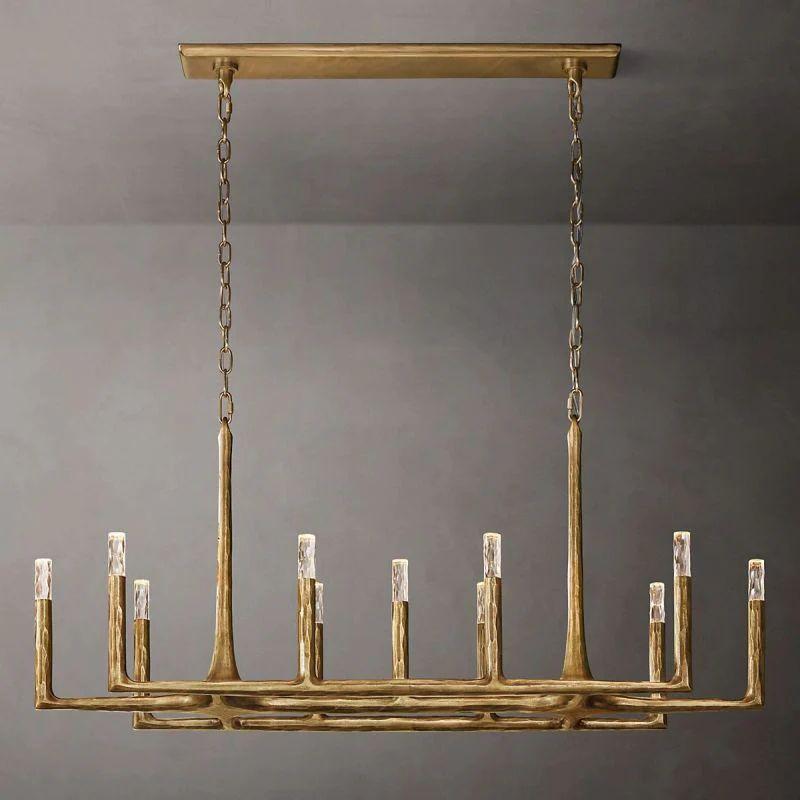 Thadeus Linear Chandelier 54” - King Lamps