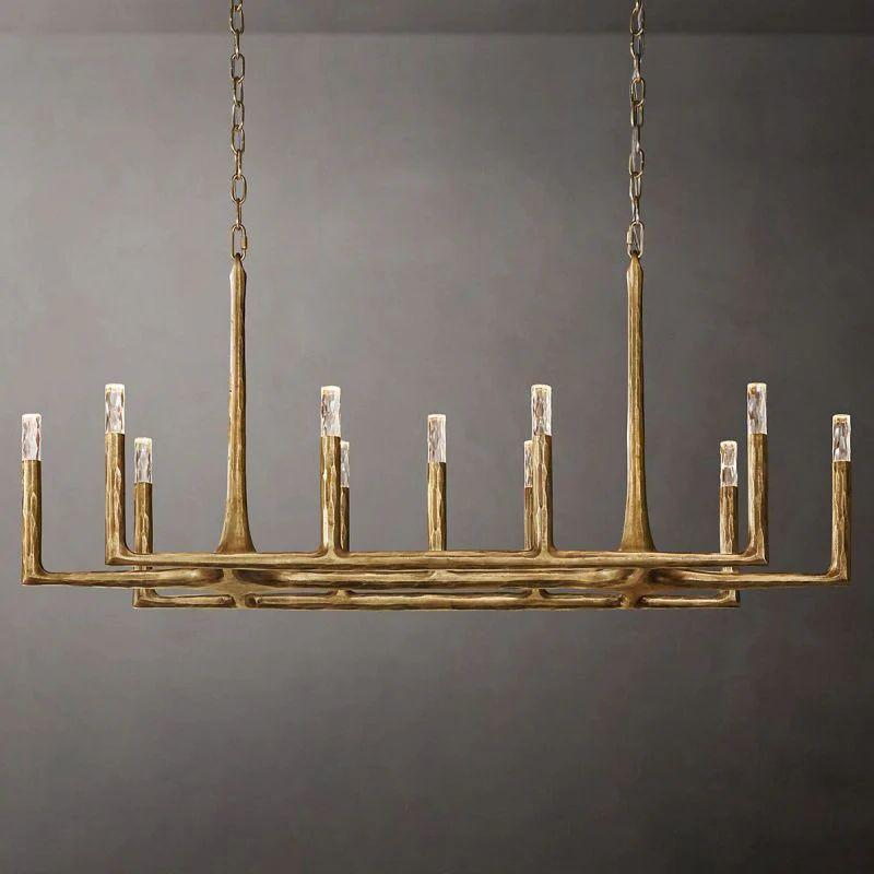 Thadeus Linear Chandelier 54” - King Lamps