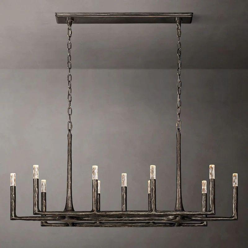 Thadeus Linear Chandelier 54” - King Lamps