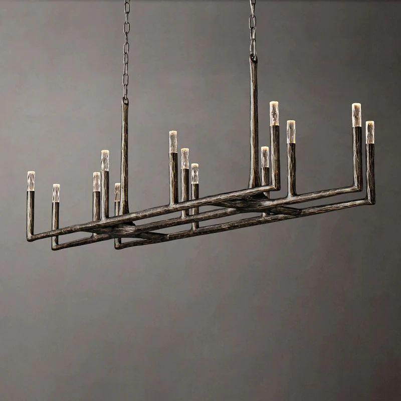 Thadeus Linear Chandelier 72” - King Lamps