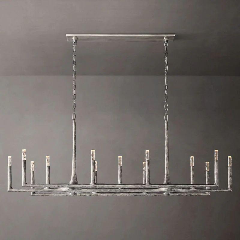 Thadeus Linear Chandelier 72” - King Lamps
