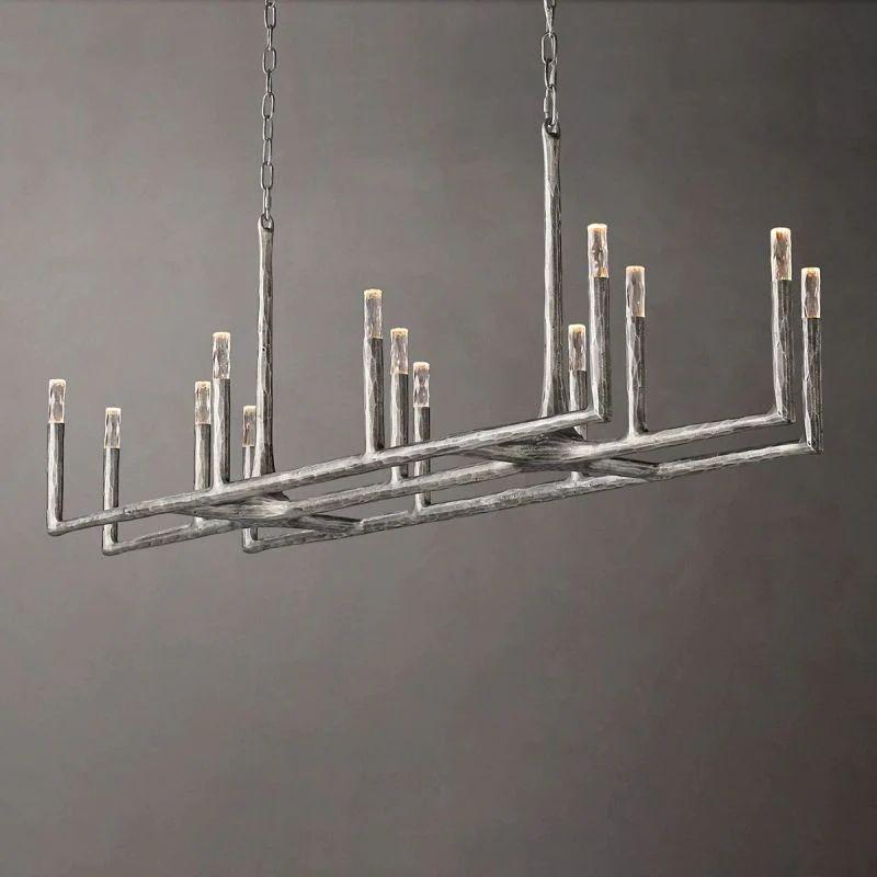 Thadeus Linear Chandelier 72” - King Lamps