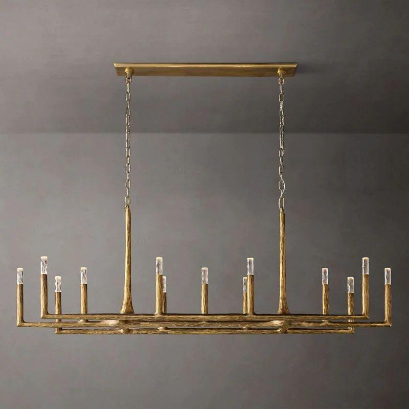 Thadeus Linear Chandelier 72” - King Lamps