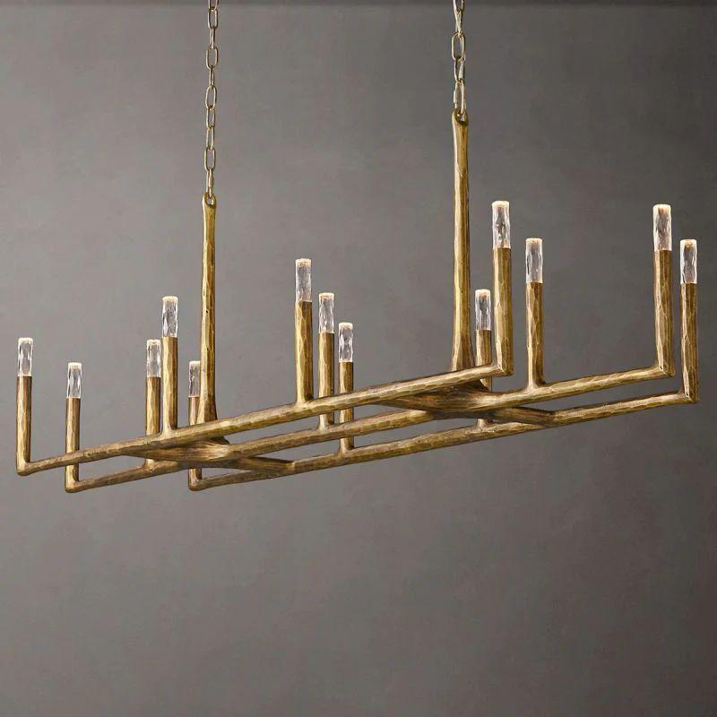 Thadeus Linear Chandelier 72” - King Lamps
