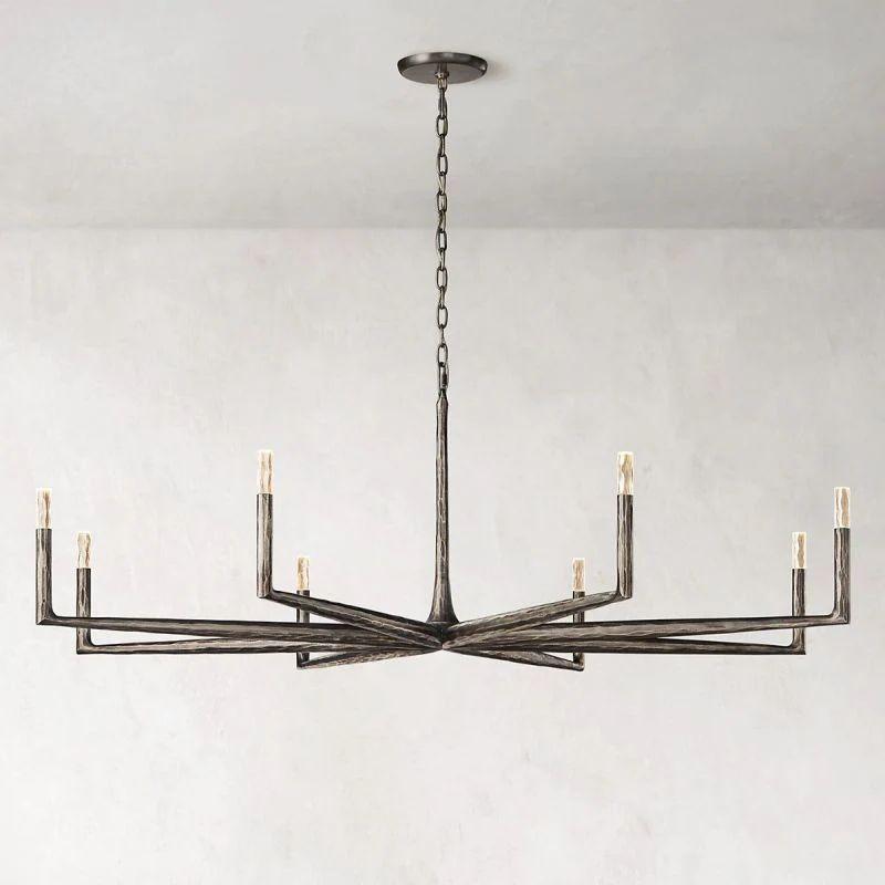 Thadeus Round Chandelier 72” - King Lamps