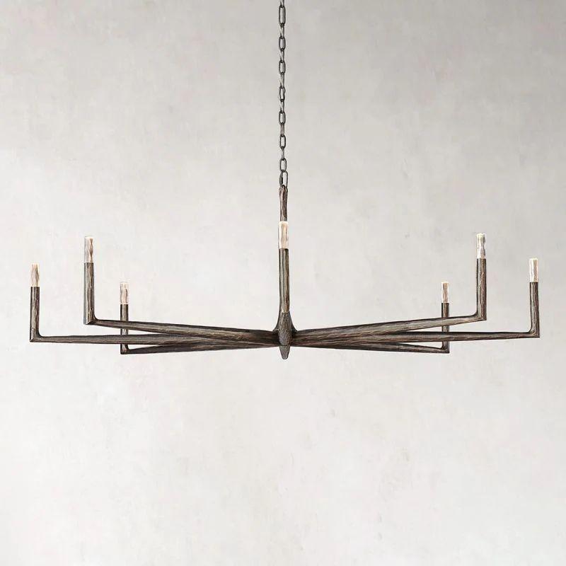 Thadeus Round Chandelier 72” - King Lamps