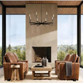 Thadeus Round Chandelier 72” - King Lamps