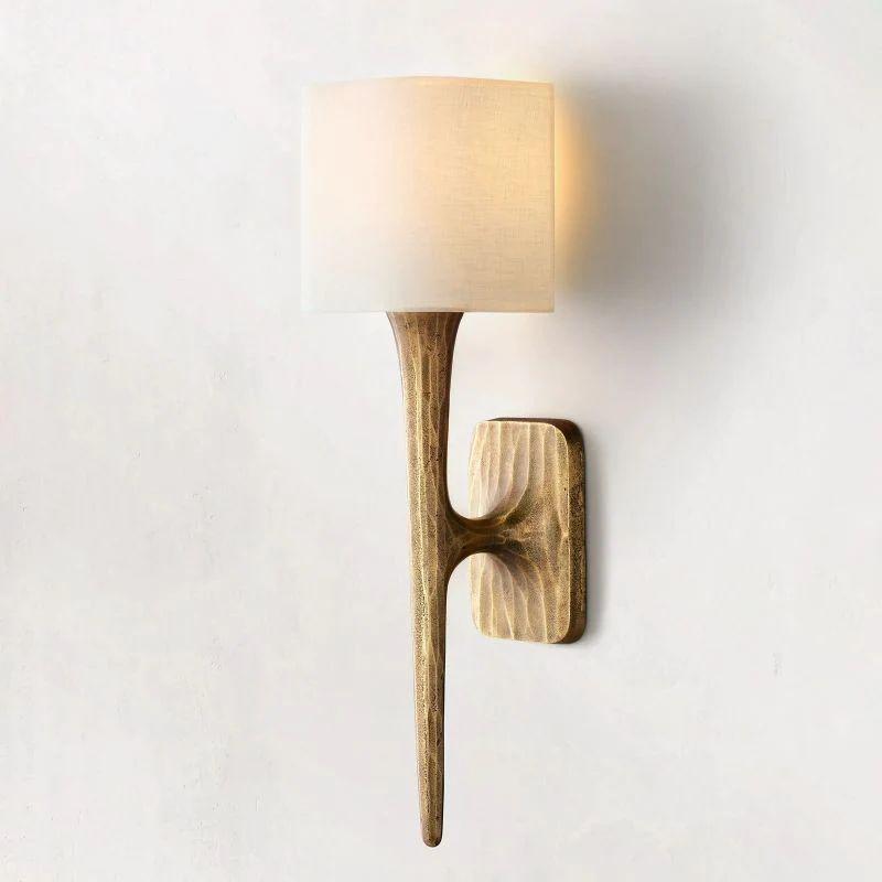 Thadeus Shaded Wall Sconce - King Lamps