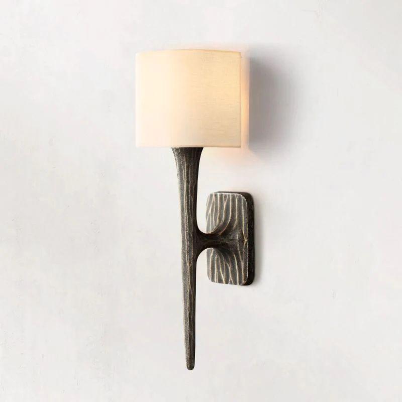 Thadeus Shaded Wall Sconce - King Lamps