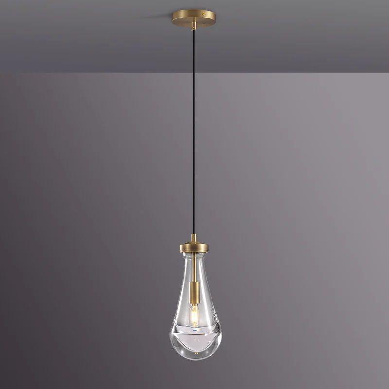 Rain Glass Pendant Cord - King Lamps
