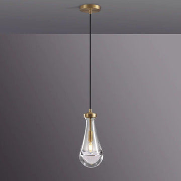 Rain Glass Pendant Cord - King Lamps