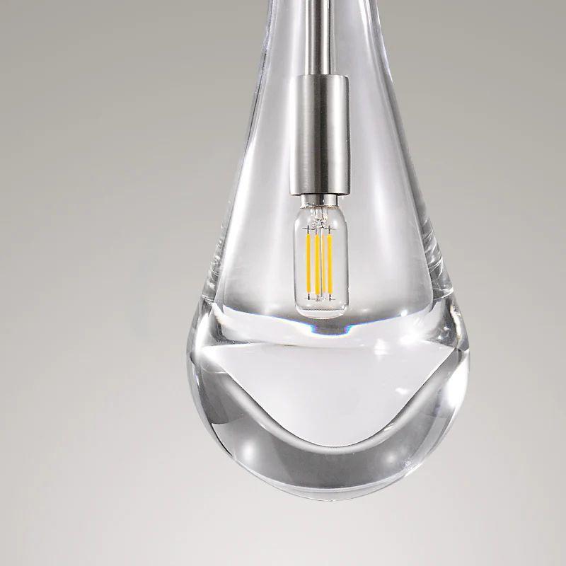 Rain Glass Pendant Cord - King Lamps
