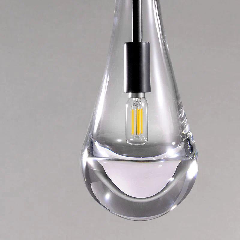 Rain Glass Pendant Cord - King Lamps