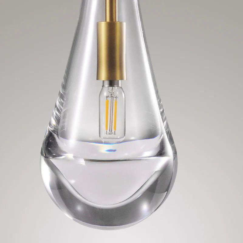 Rain Glass Pendant Cord - King Lamps