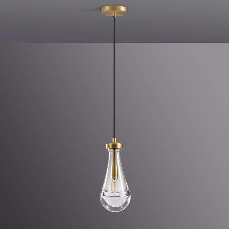 Rain Glass Pendant Cord - King Lamps