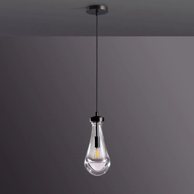 Rain Glass Pendant Cord - King Lamps