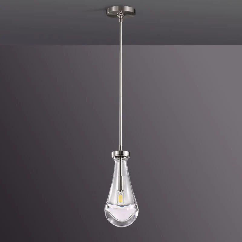 Rain Glass Pendant Rod - King Lamps