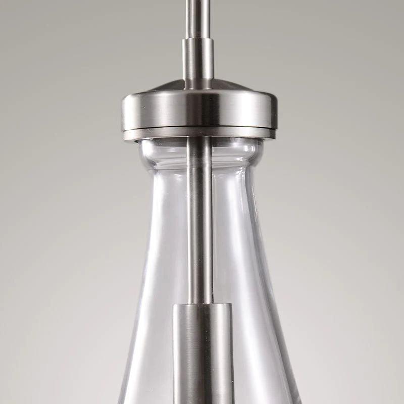 Rain Glass Pendant Rod - King Lamps