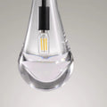 Rain Glass Pendant Rod - King Lamps