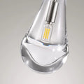 Rain Glass Pendant Rod - King Lamps