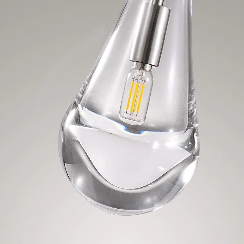 Rain Glass Pendant Rod - King Lamps