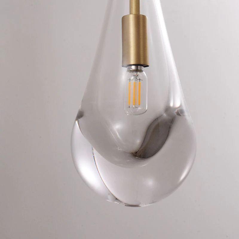 Rain Glass Wall Sconce Rod - King Lamps