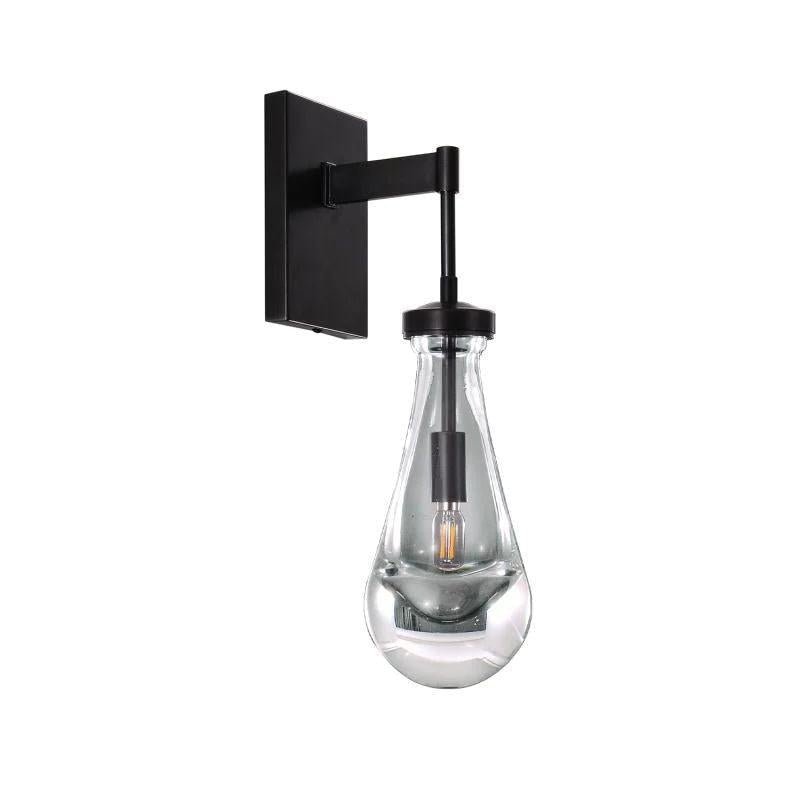 Rain Glass Wall Sconce Rod - King Lamps