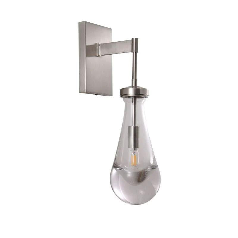 Rain Glass Wall Sconce Rod - King Lamps