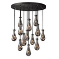 Rain Modern Round Glass Chandelier 36