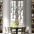 Rain Round Chandelier 47